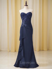 A-line/Princess Sweetheart Floor-Length Chiffon Mother of the Bride Dresses With Embroidery
