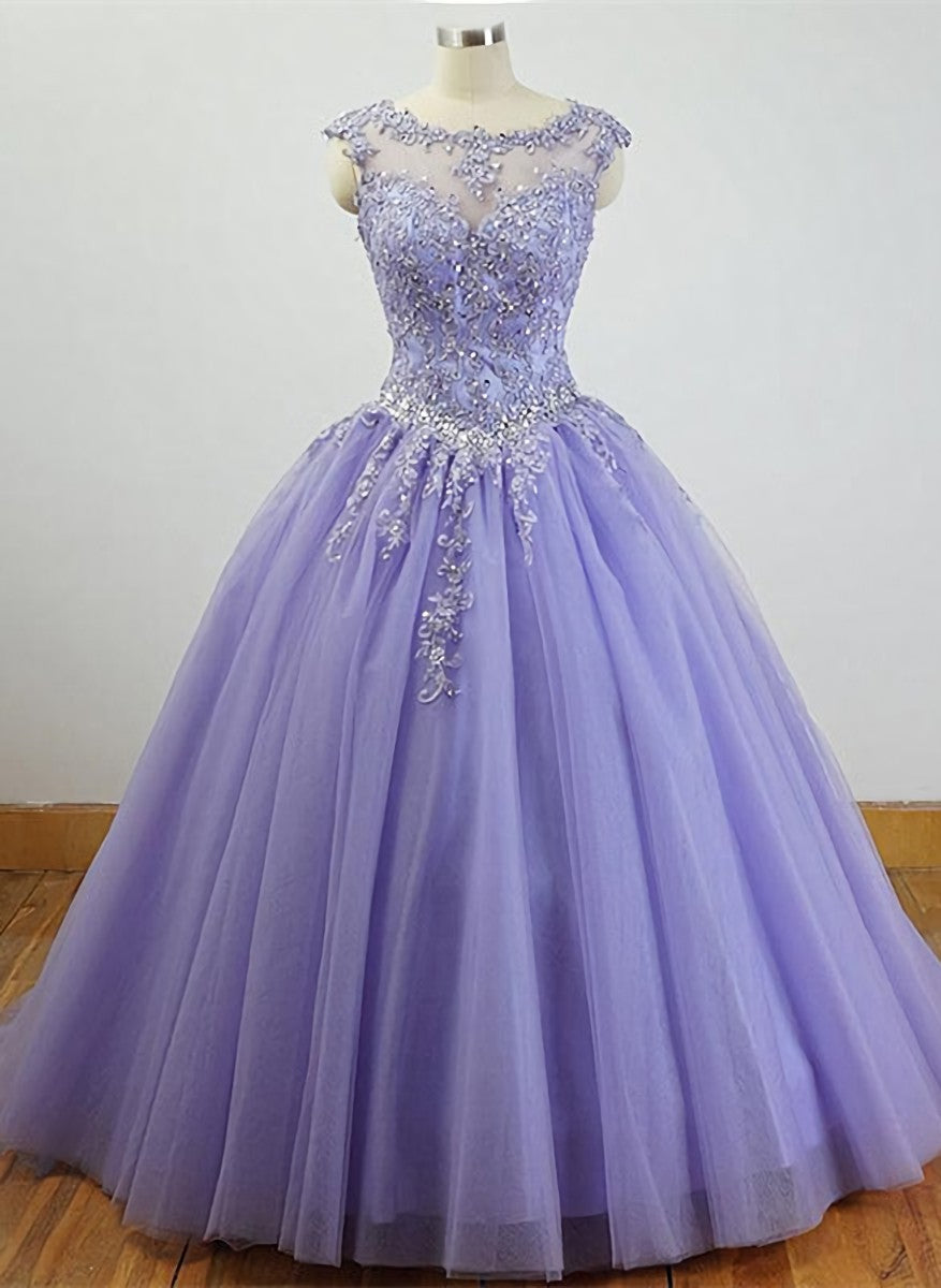 Charming Formal Dress , Quinceanera Dresses with Appliques